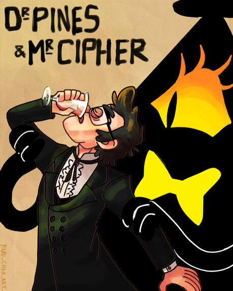 Dr. Jekyll and Mr. Hyde x Gravity Falls crossover